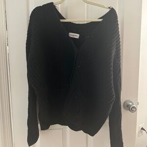 CJLA BLACK CARDIGAN IN MEDIUM